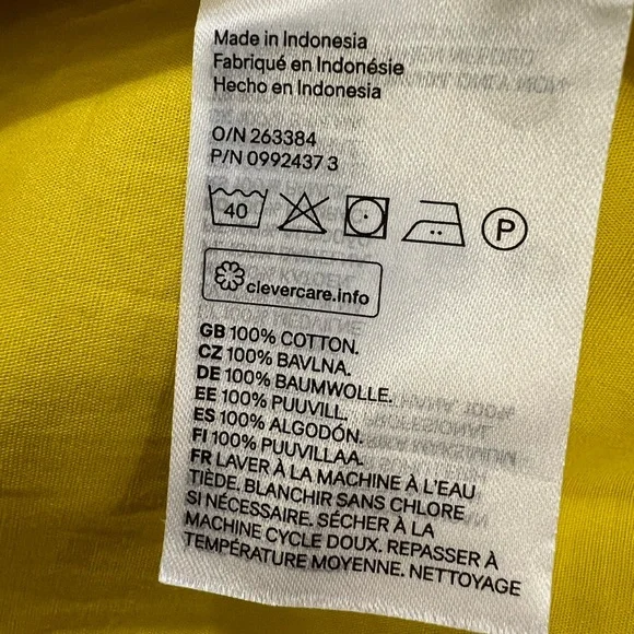 H&M Strapless Yellow Dress EXCELLENT CONDITIONS
 LIKE NEW - Picture 13 of 13